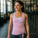 Fitnesz női atléta